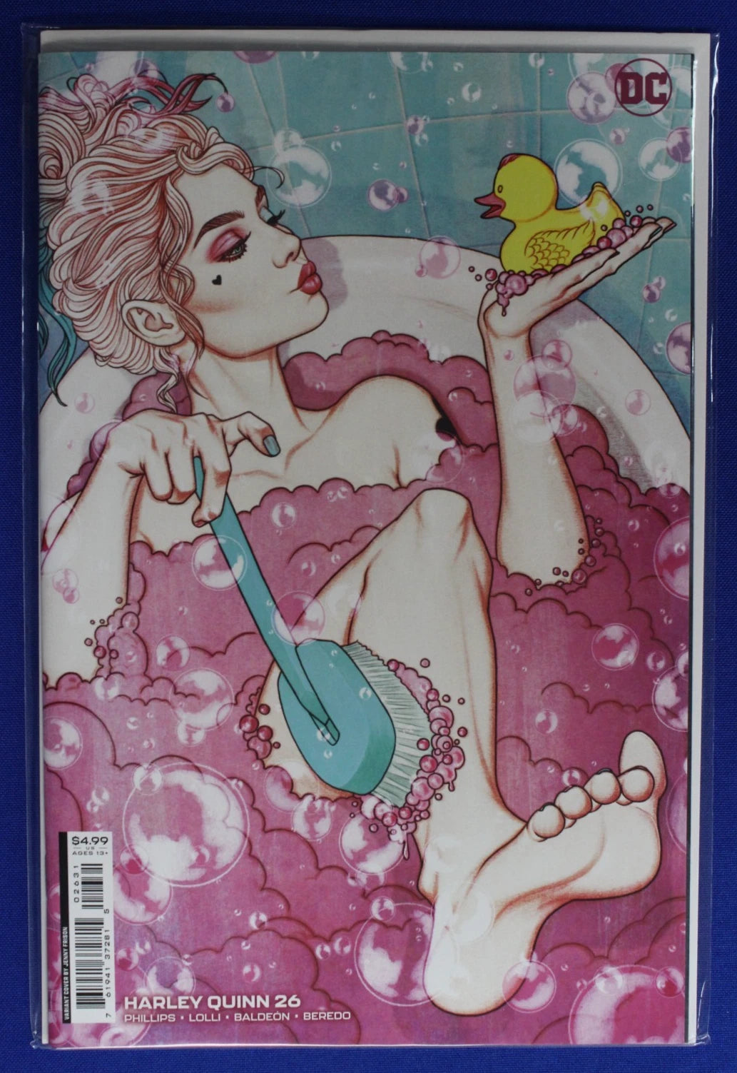 Harley Quinn Jenny Frison Variants Lot of 9 VF/NM