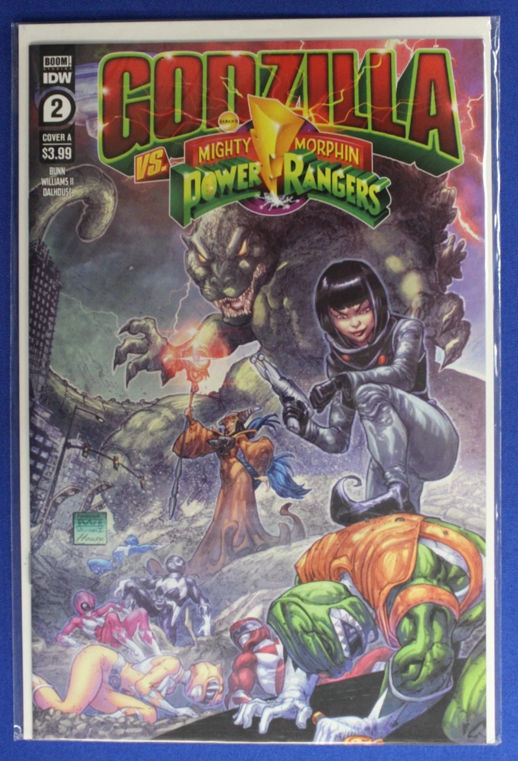 Godzilla vs Mighty Morphin Power Rangers Vol. 1-2 #1-5 Complete Sets VF/NM