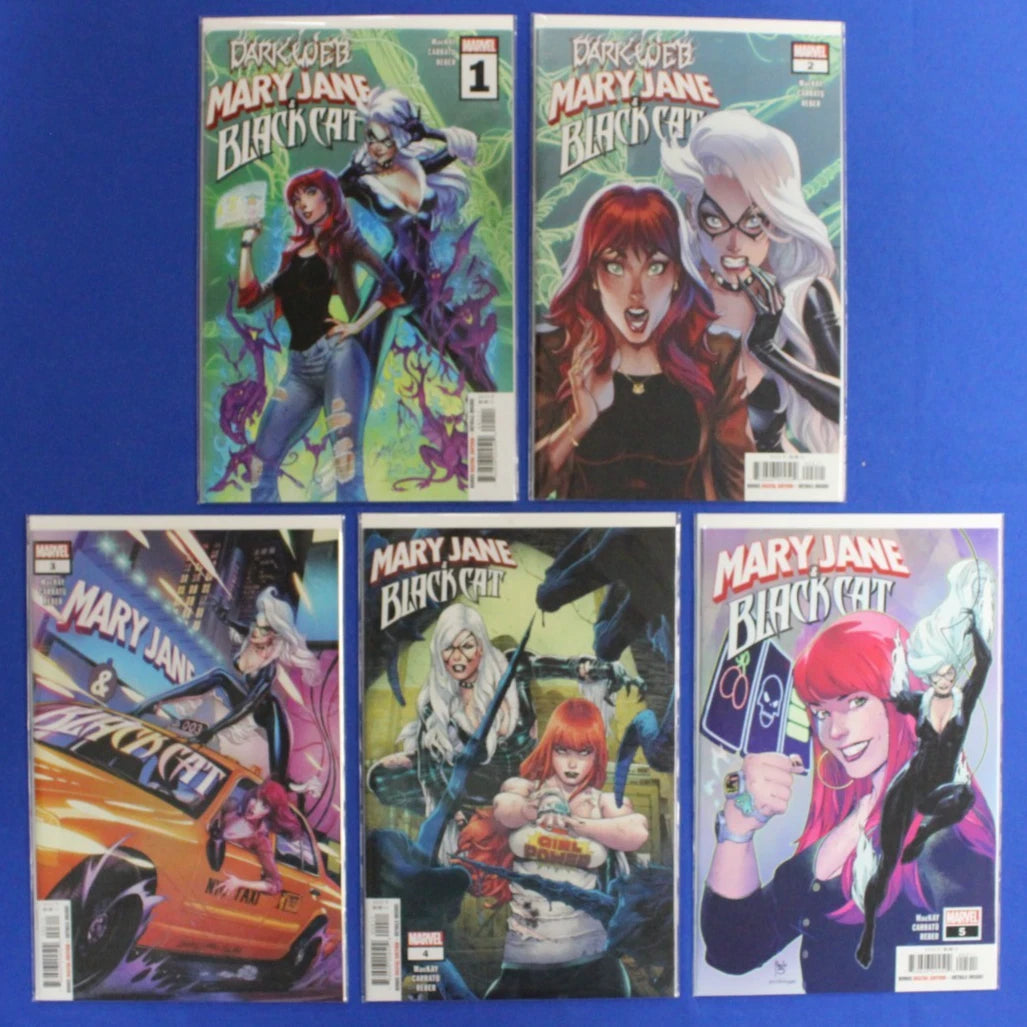 Mary Jane & Black Cat #1-5 Complete Set VF/NM