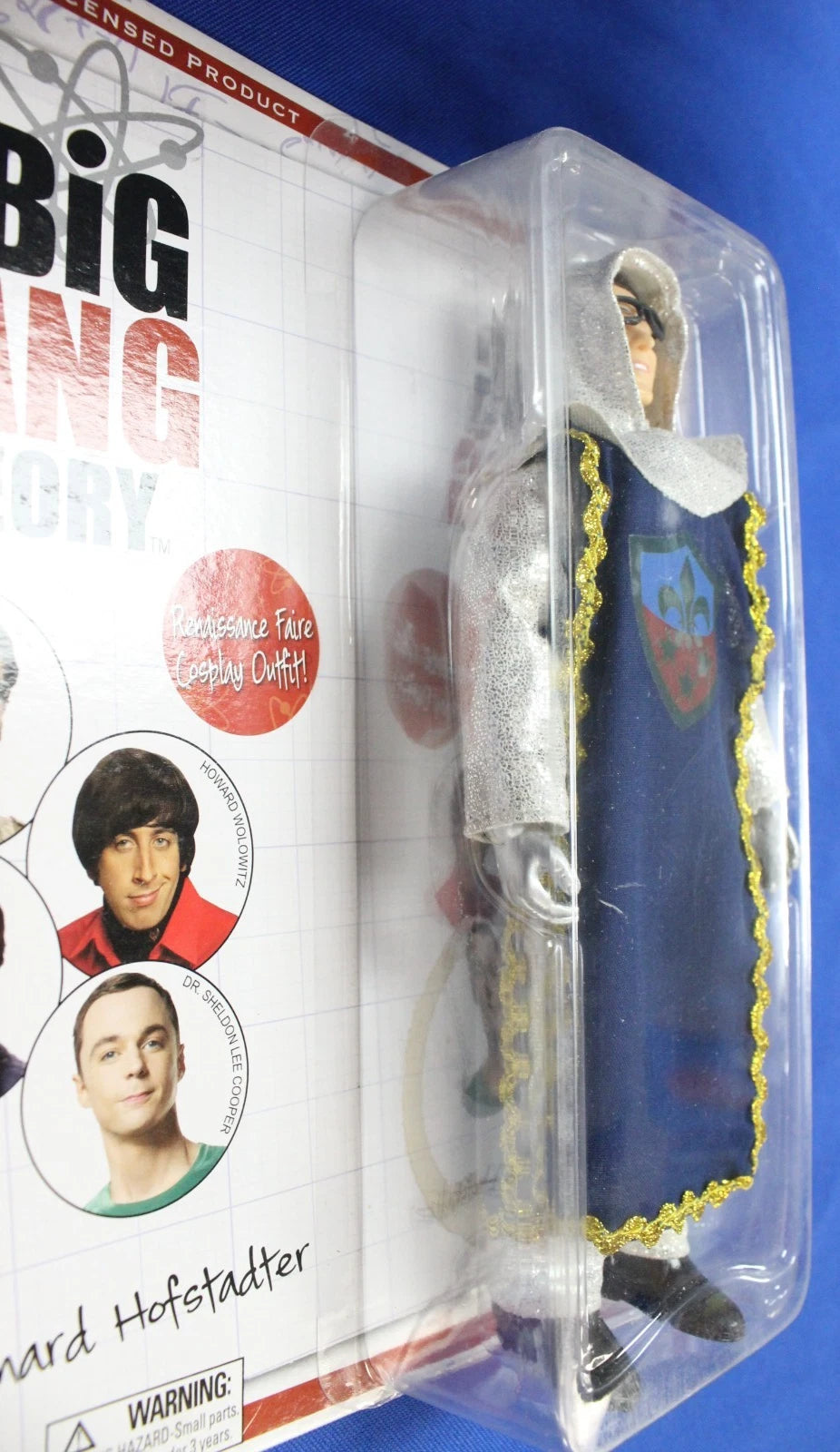 Big Bang Theory Renaissance Faire Cosplay Set of 3 Entertainment Earth Exclusive