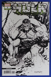 Hulk #1 1:25 2nd Print Ryan Ottley Sketch Variant VF/NM