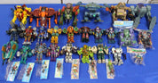 HUGE Playmates 1990s Exo-Squad Lot of 24 E-Frames Vehicles & 32 Action Figures
