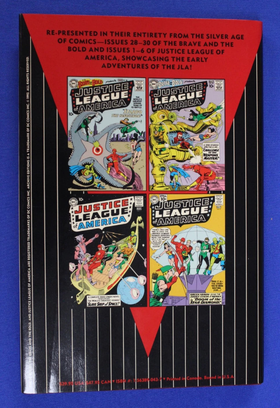 DC Archive Editions Justice League of America Vol. 1, 2, & 3 Hardcover Lot of 3