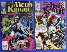 Load image into Gallery viewer, Marc Spector Moon Knight #1-60 Near Complete Set (NO 56-57) VF-VF/NM
