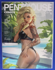 Penthouse Comics #1-5 Near Complete Set (Missing 6) + Variants Lot of 10 NM