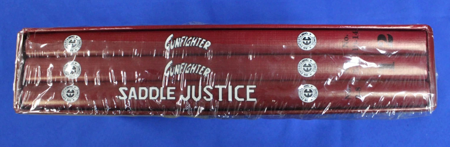 EC Comics Archive 1996 Saddle Justice + Gunfighter 3 Volume Slipcase Collection