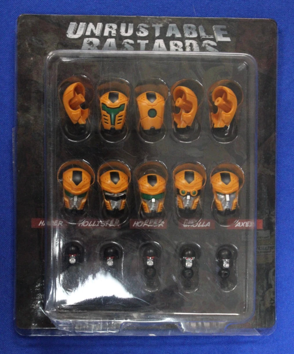 Mayhem Mekanics 2018 Unrustable Bastards Kickstarter Transformable Figure Lot