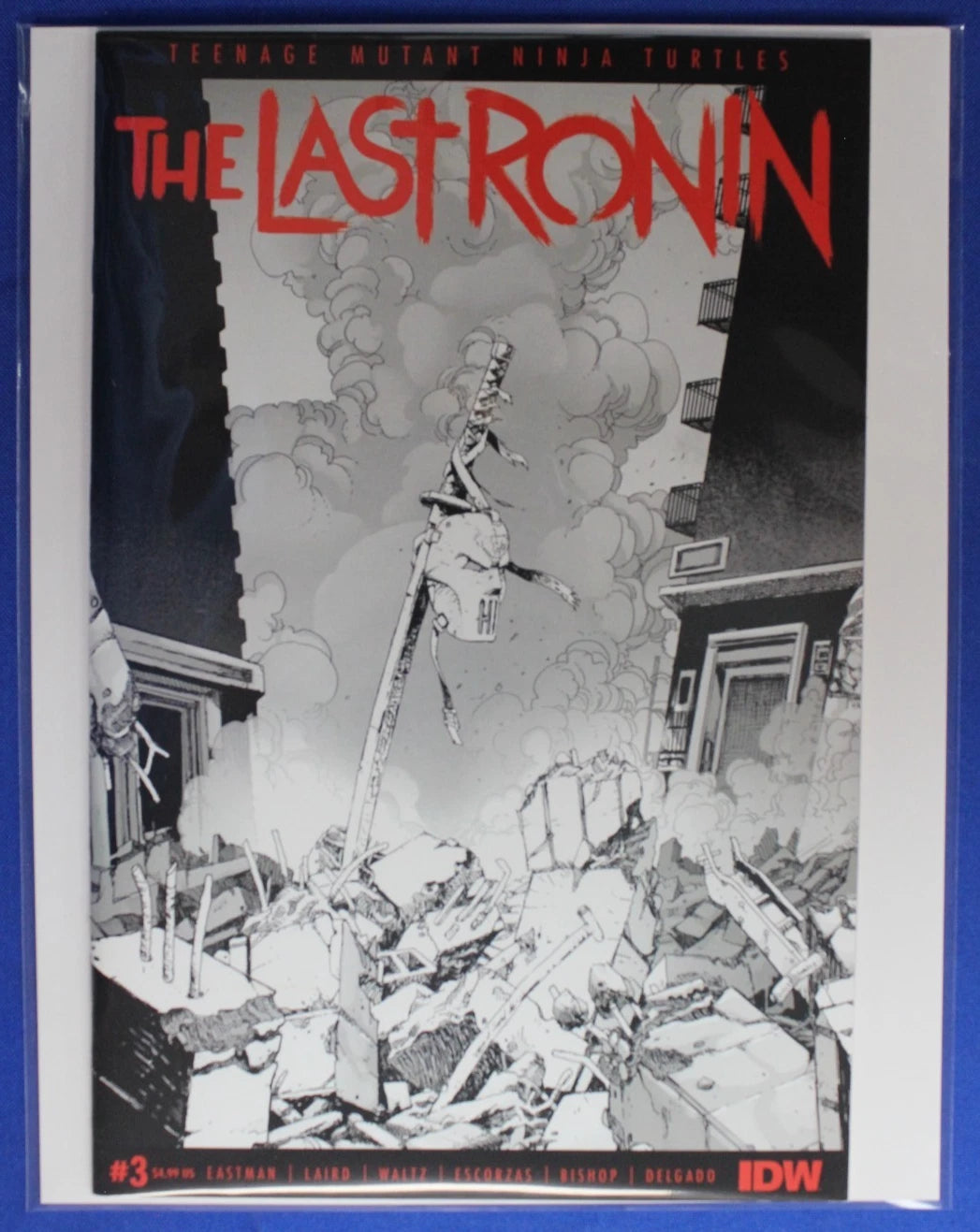 TMNT The Last Ronin #1-5 Reissue B&W Variants Complete Set VF/NM