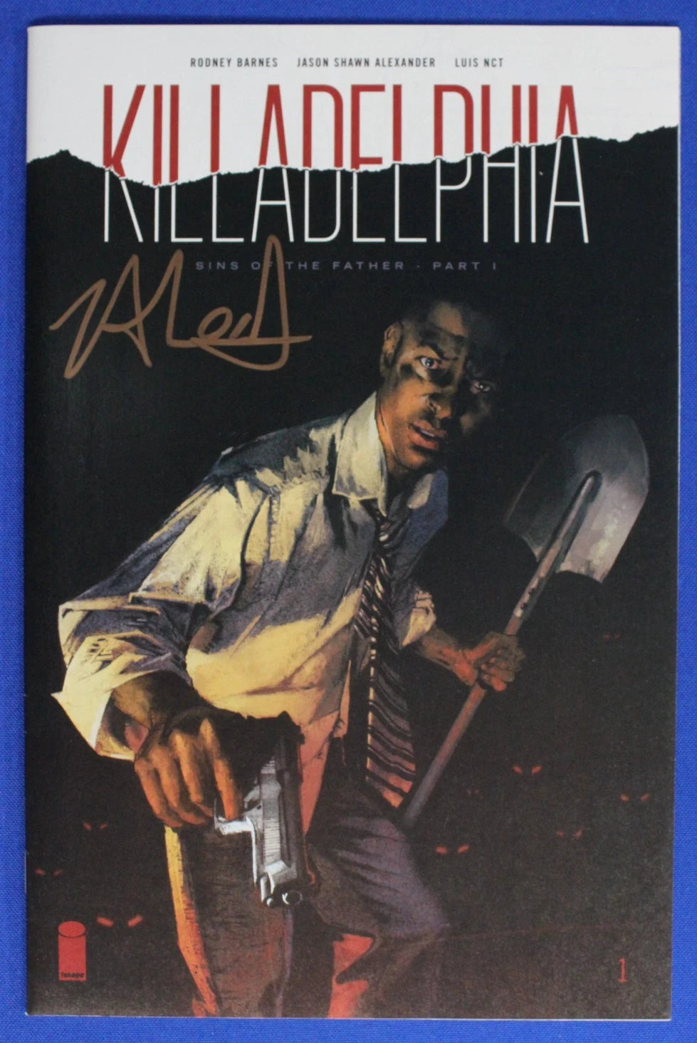 Killadelphia #1 SIGNED by Jason Shawn Alexander NM-