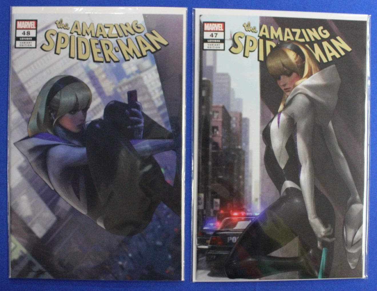Amazing Spider-Man #47-48 Jeehyung Lee Spider-Gwen Variants VF/NM