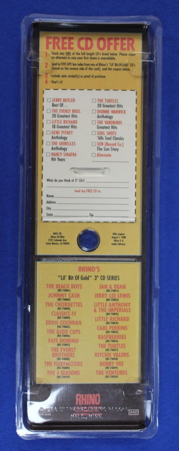 Rhino Records Lil' Bit of Gold Mini CD Lot of 6 Sealed