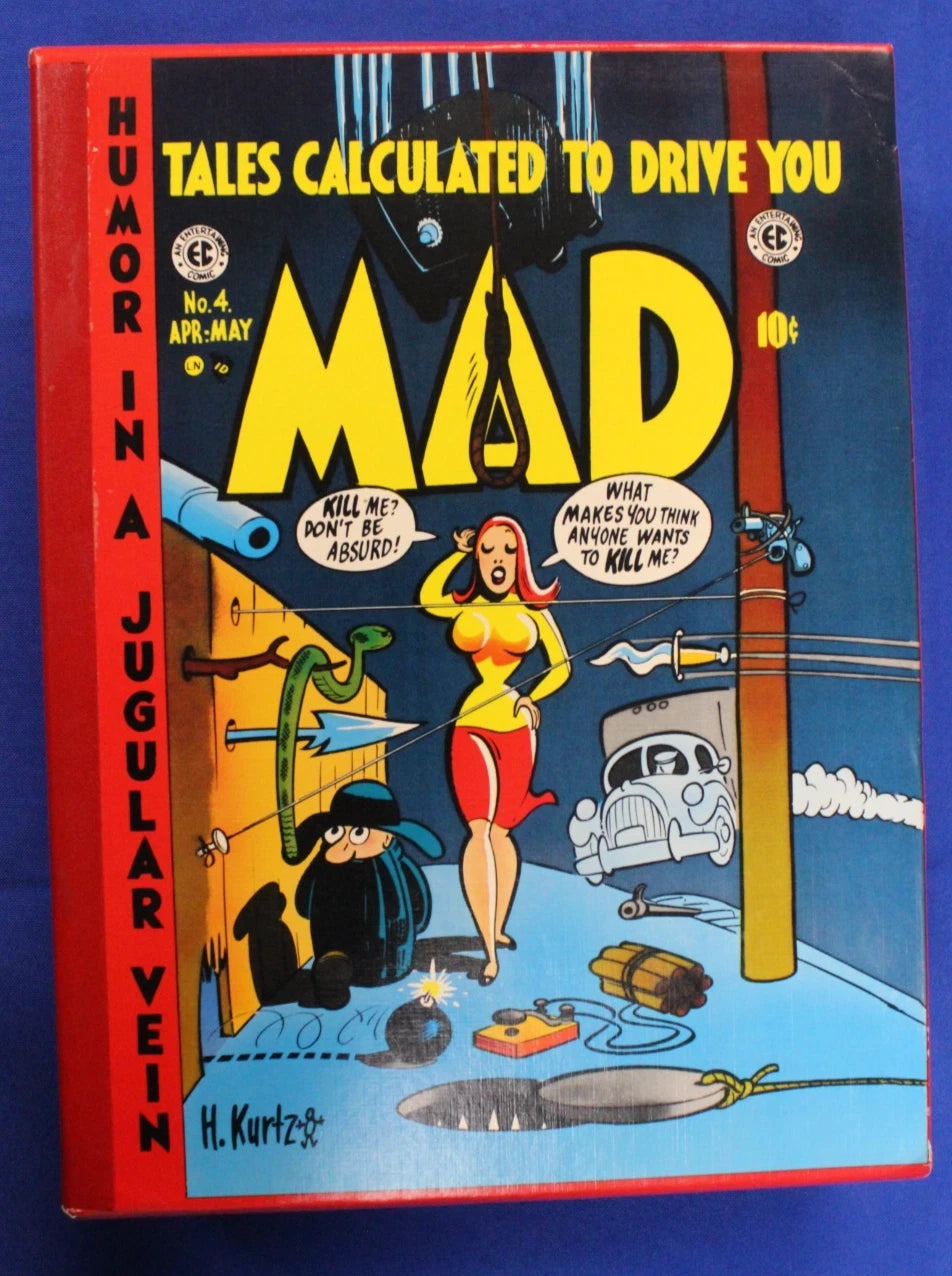 EC Comics Archive MAD Magazine Slipcase Hardcover Collection Volumes 1-4