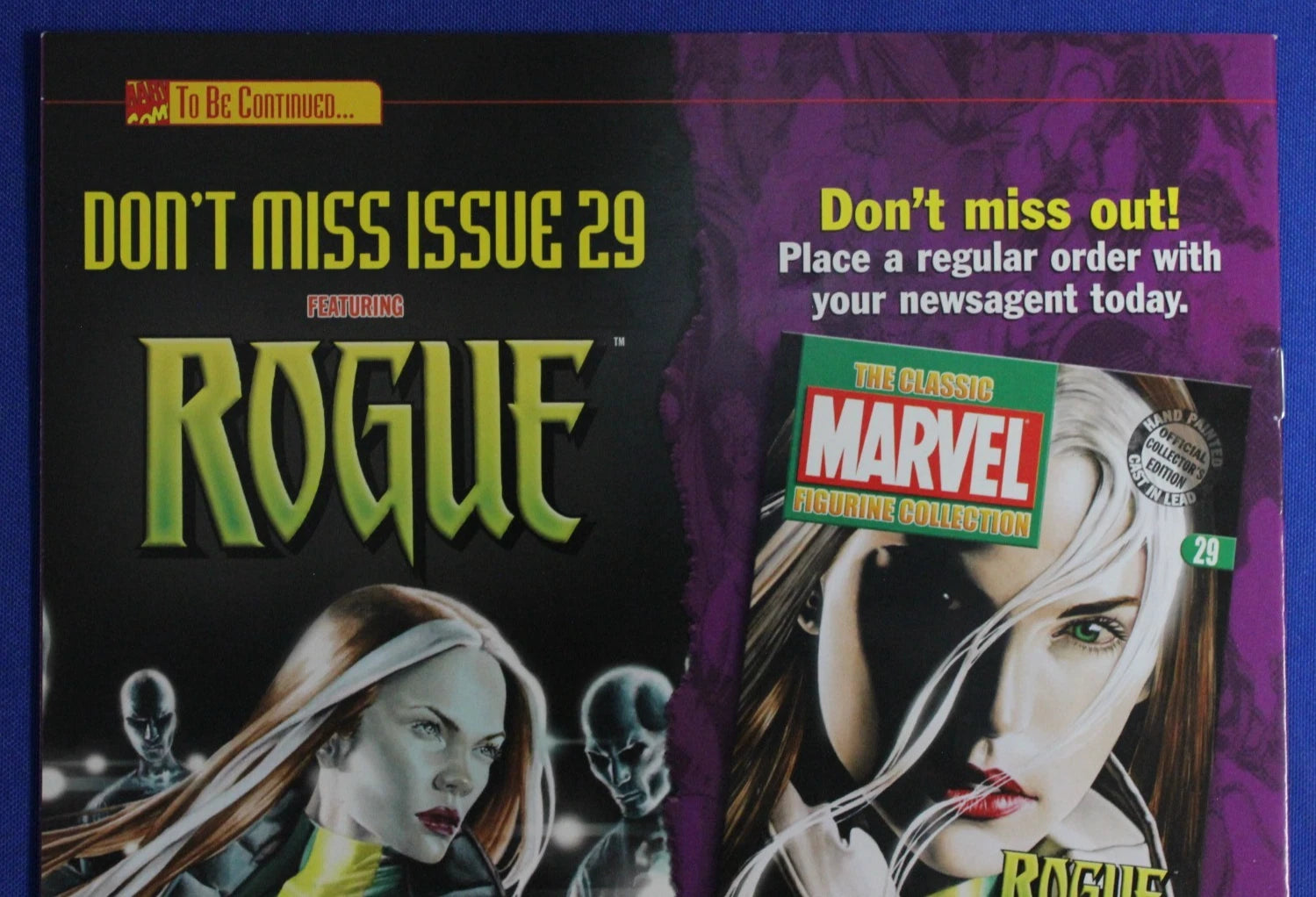 Eaglemoss Classic Marvel Collection Mr. Fantastic Lead Figurine & Magazine #28