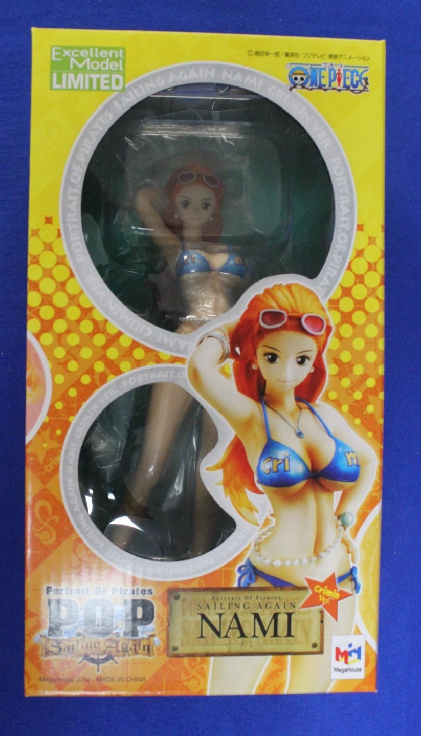 MegaHouse 2012 One Piece Nami Sailing Again Crimin Ver. 1/8 Painted Figure