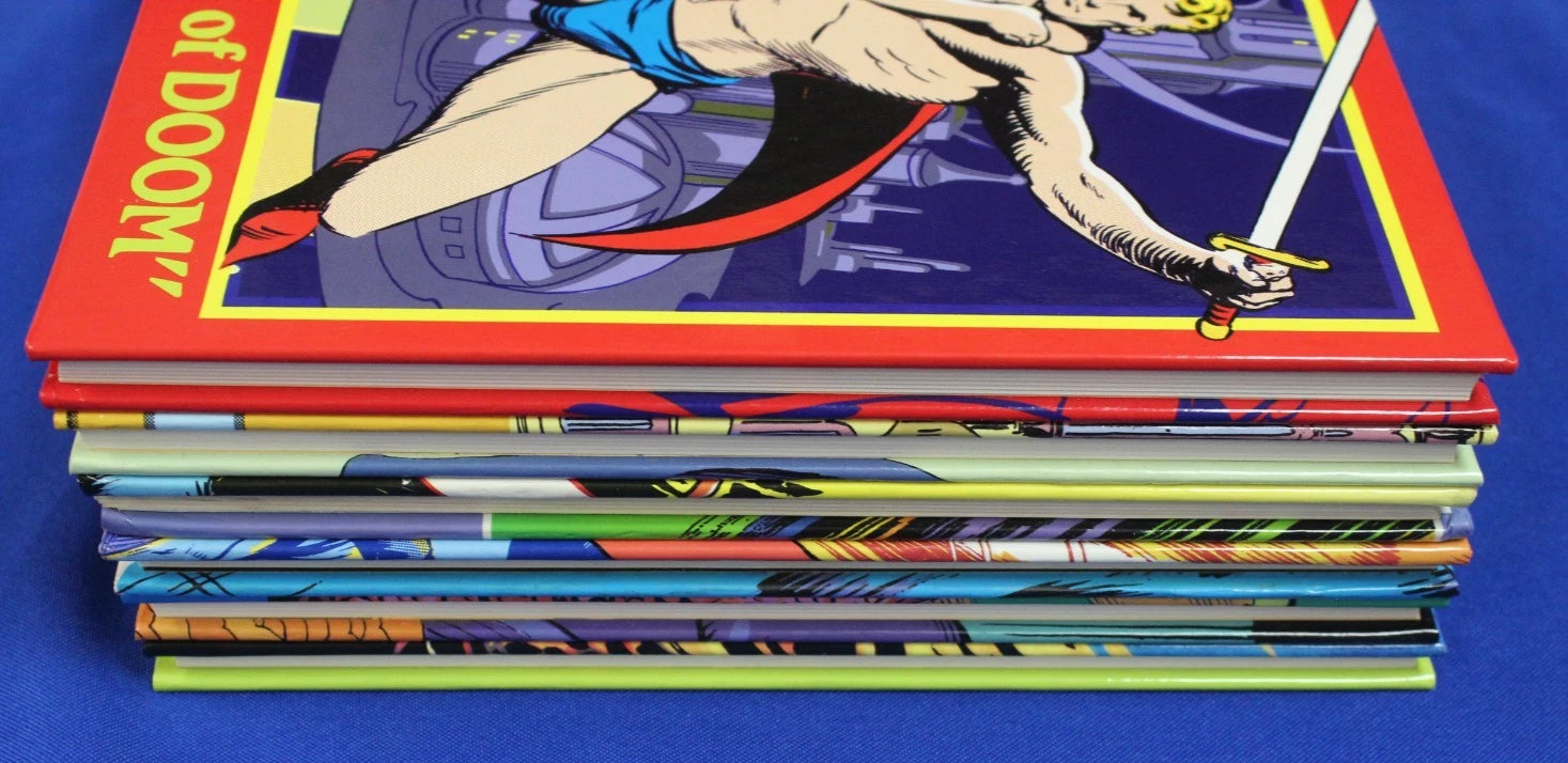 Kitchen Sink Press 1990 Flash Gordon Hardcover Omnibus Collection Vol. 1-6