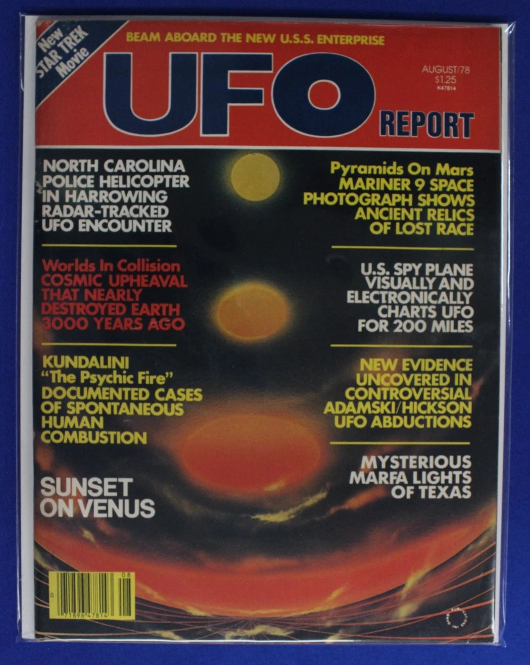 UFO Report Magazine Lot of 7 FN