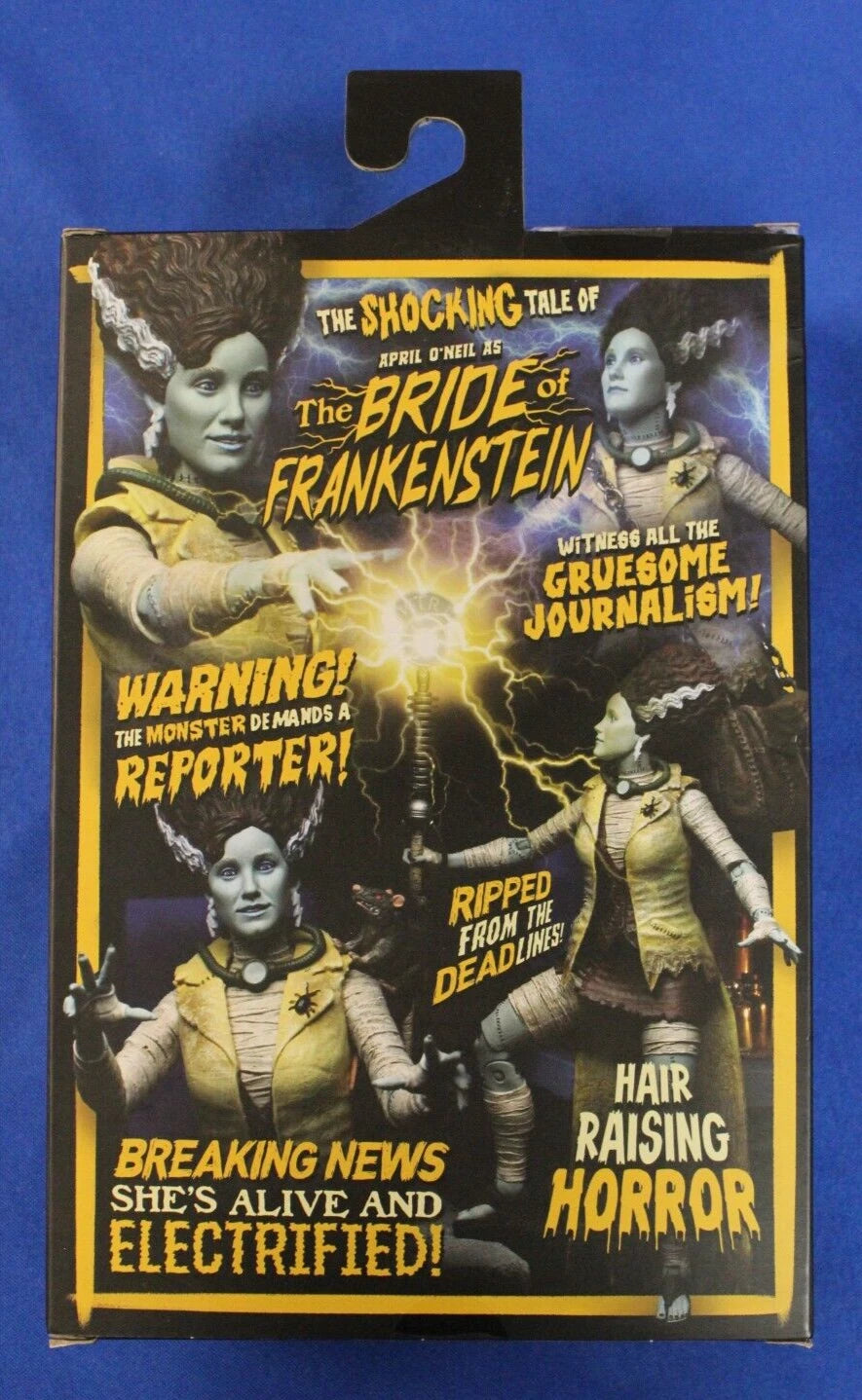 TMNT X Universal Monsters April O'Neil Bride of Frankenstein Signature Edition