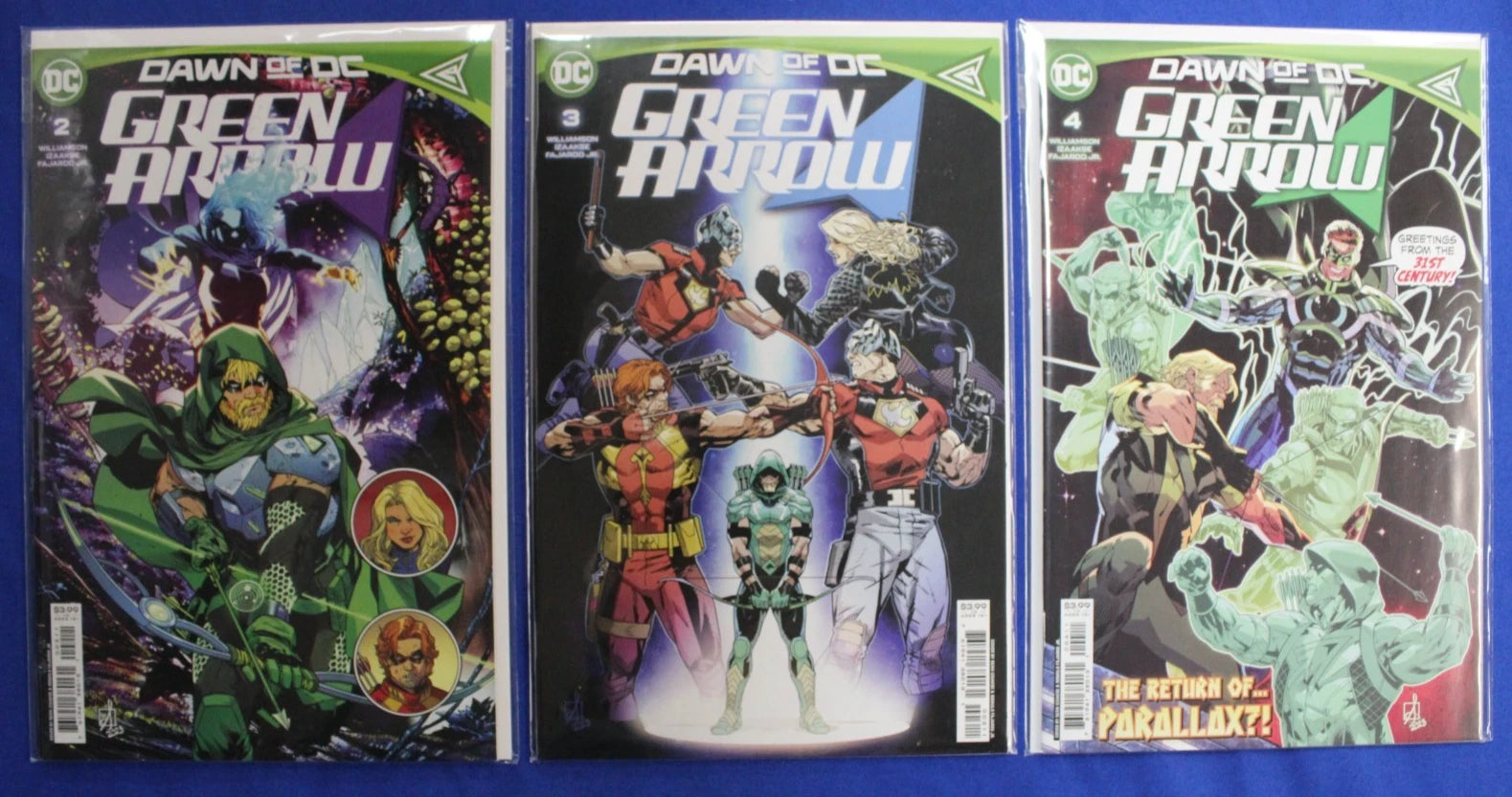 Green Arrow #1-19, 21-23 + 2024 Annual Lot of 23 VF/NM
