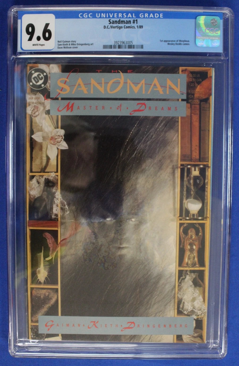 Sandman #1 CGC 9.6 NM+