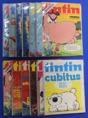 Tintin Lot of 13 VG-FN