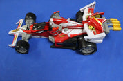 Bandai Power Rangers Super Megaforce Deluxe Engine Machalcon Megazord Complete