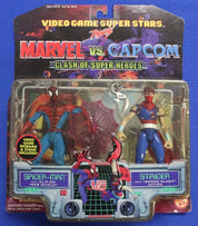 Marvel vs Capcom Spider-Man vs Strider Action Figures