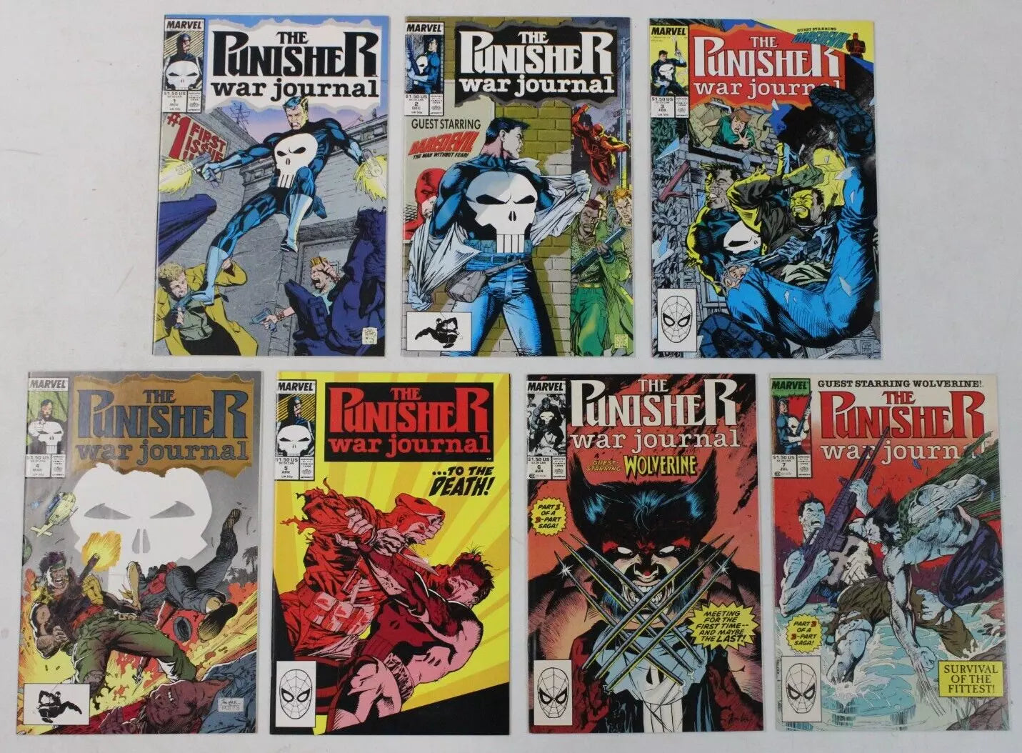 The Punisher War Journal #1-80 Complete Set