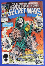 Load image into Gallery viewer, Marvel Super Heroes Secret Wars 1-12 Near Complete Set (NO #8) VF
