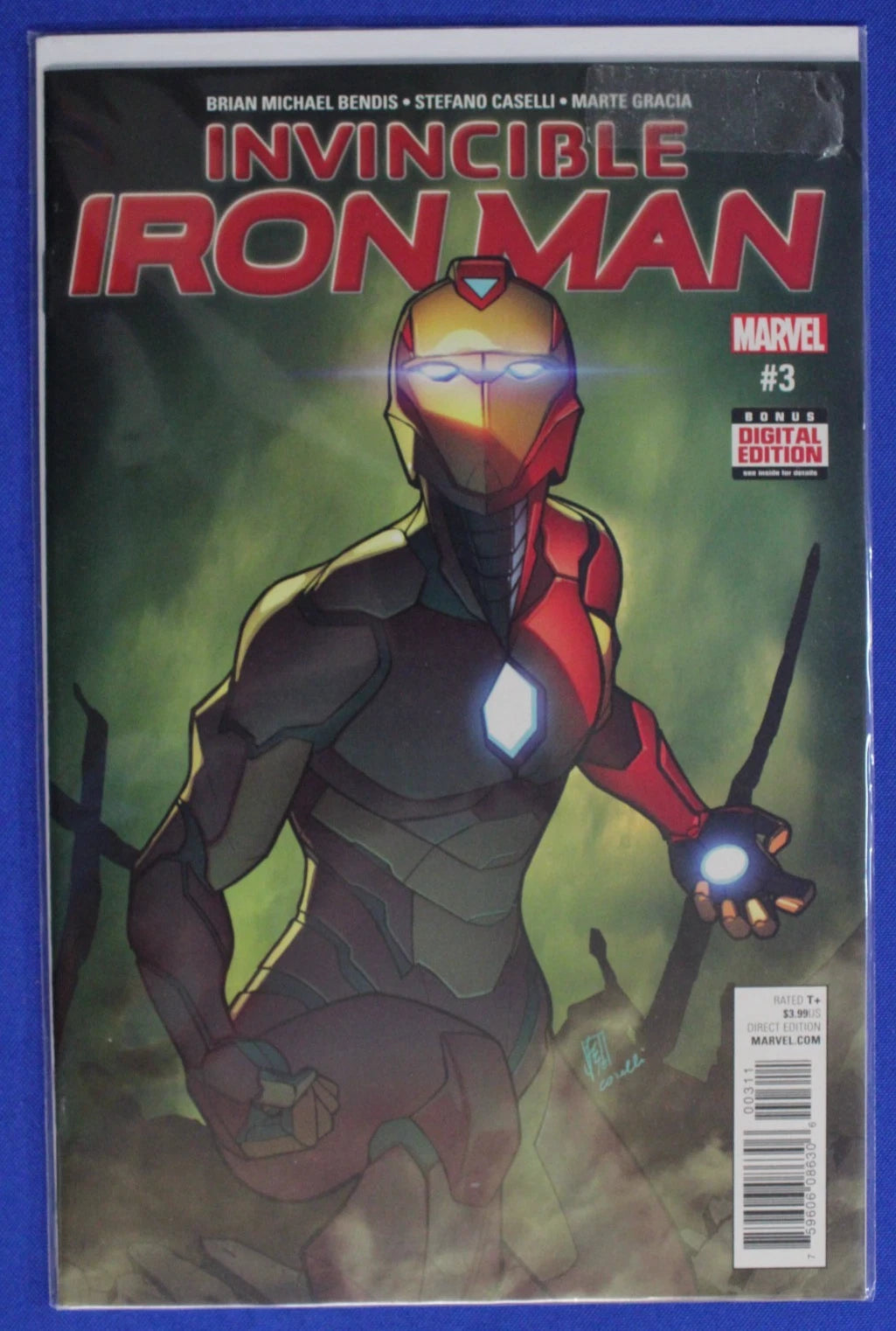 Invincible Iron Man #1-3 + Infinity Gauntlet #2 1:25 Variant VF/NM