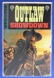 EC Outlaw Showdown #1 A Cover & Variants Lot of 4 VF/NM