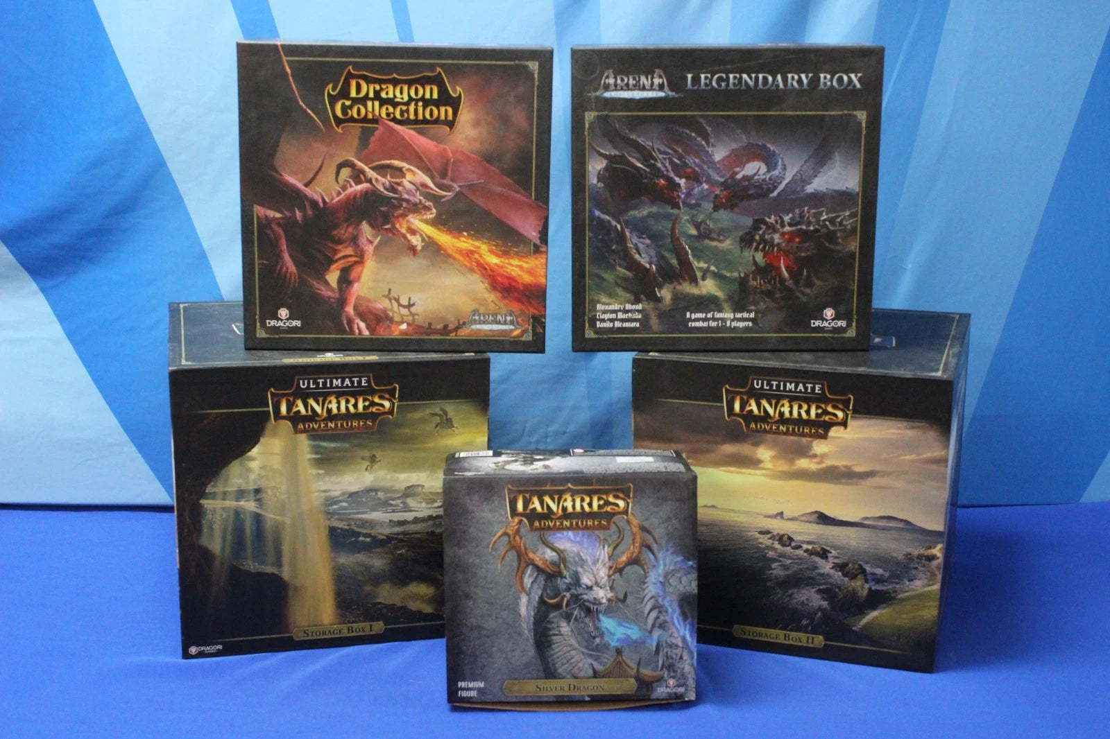 Dragori Games Ultimate Tanares Adventures Kickstarter Super Box & Add-on Lot