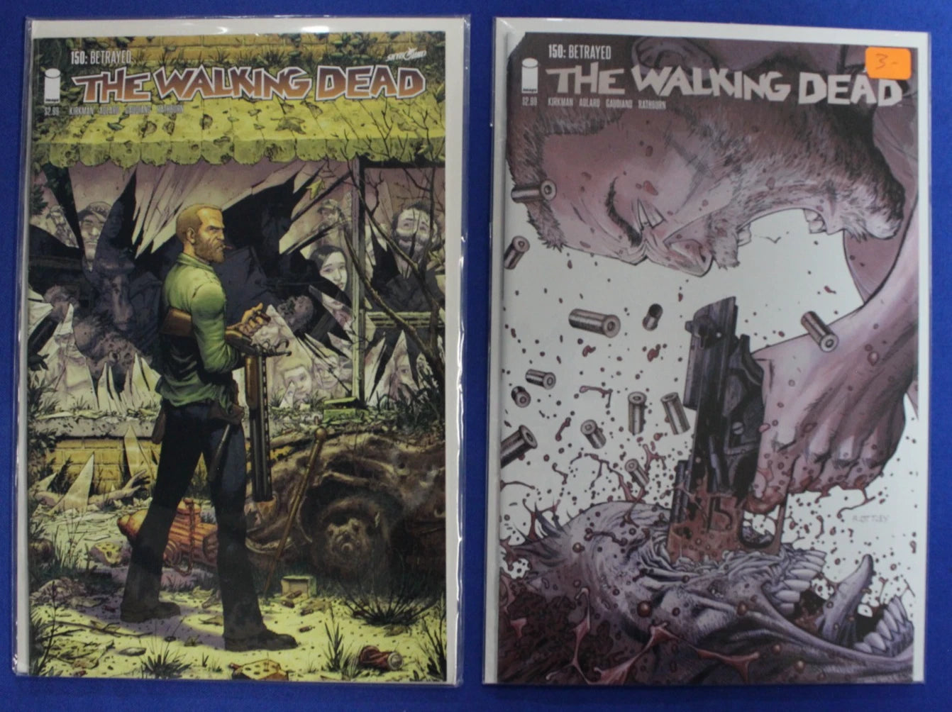 The Walking Dead Lot of 256 VF-VF/NM