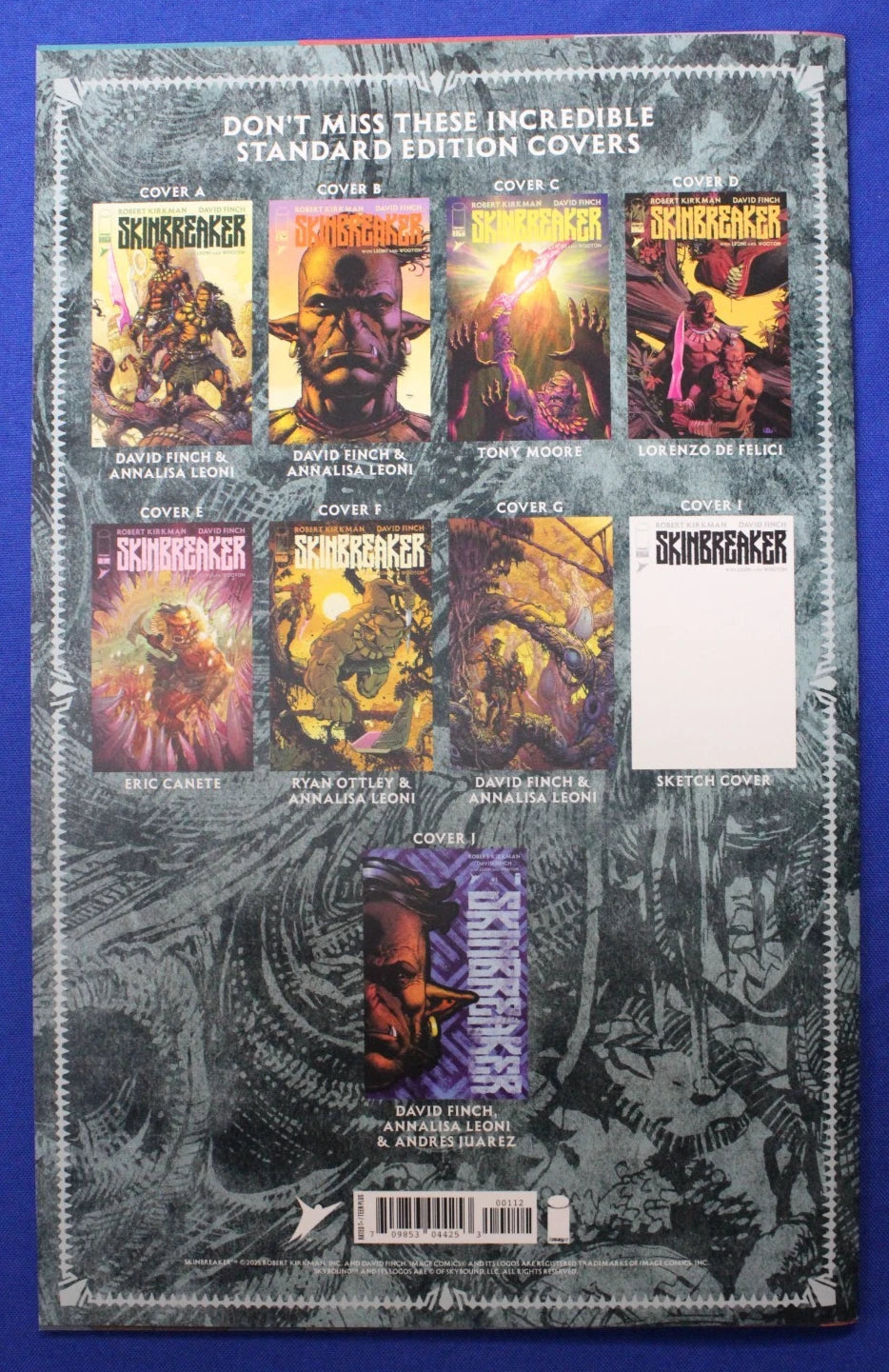 Skinbreaker #1 Treasury Edition 2nd Print VF/NM