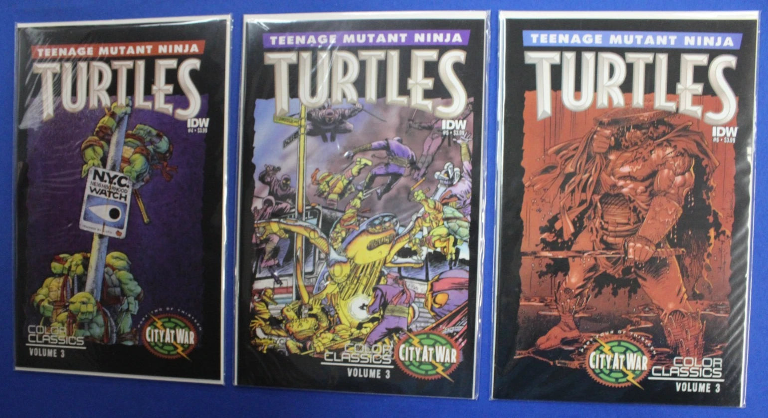 Teenage Mutant Ninja Turtles Color Classics Lot of 22 VF/NM