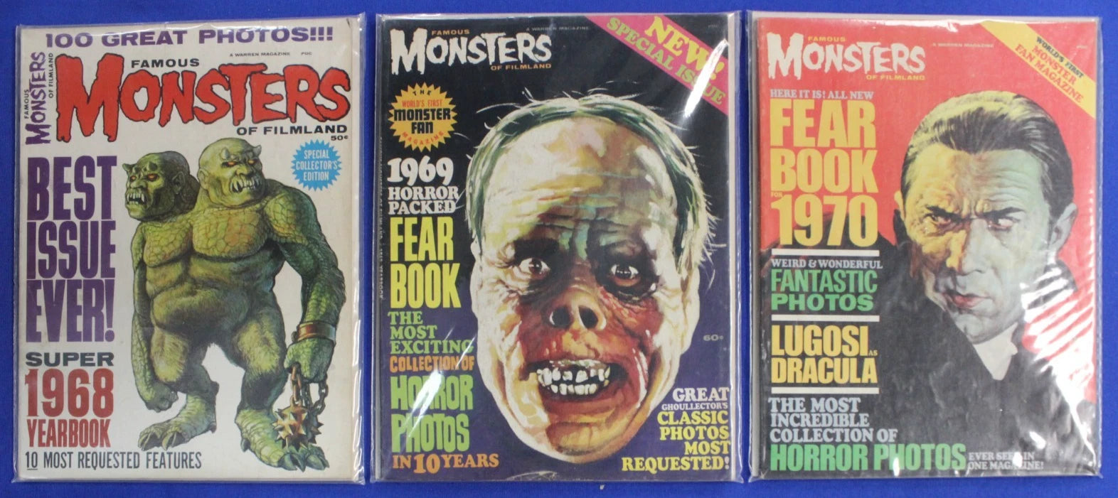 Famous Monsters of Filmland Magazine Lot of 39 FN-VF