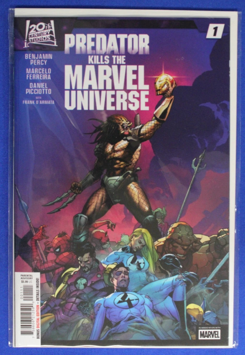 Predator Kills the Marvel Universe #1-5 Complete Set VF/NM