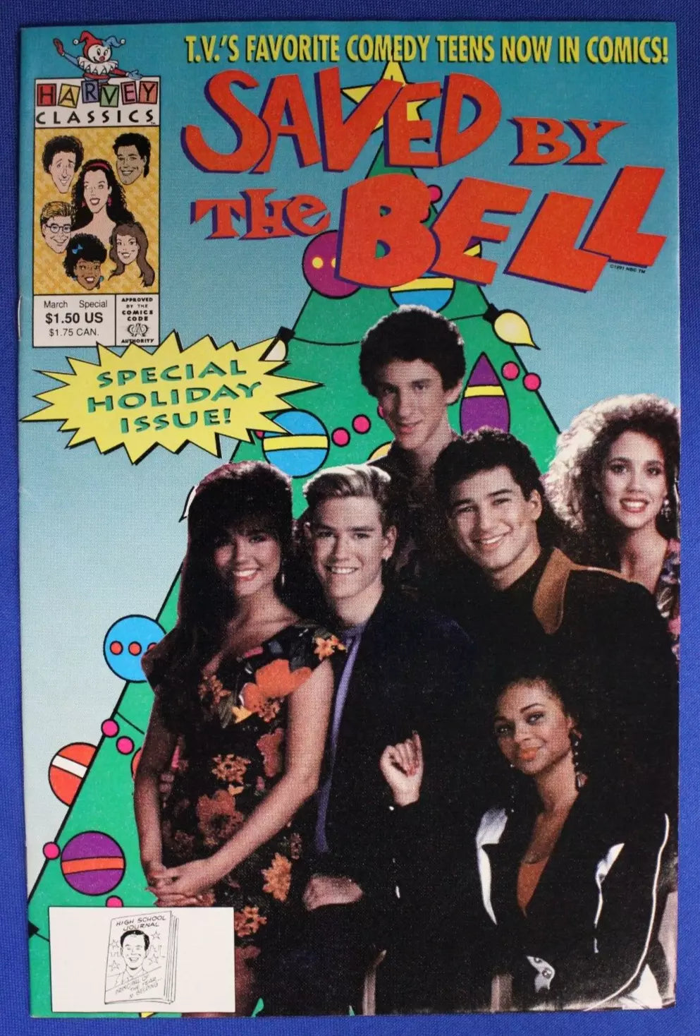 Saved by the Bell #1-5 + Holiday Issue Complete Set Lot of 8 FN-VF+