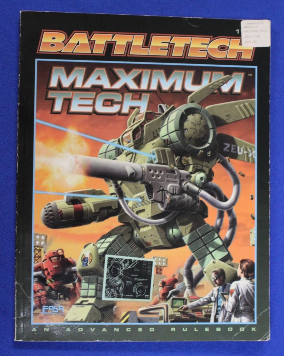 FASA Corporation Battletech Strategy Game Book Lot of 19 + Game Maps