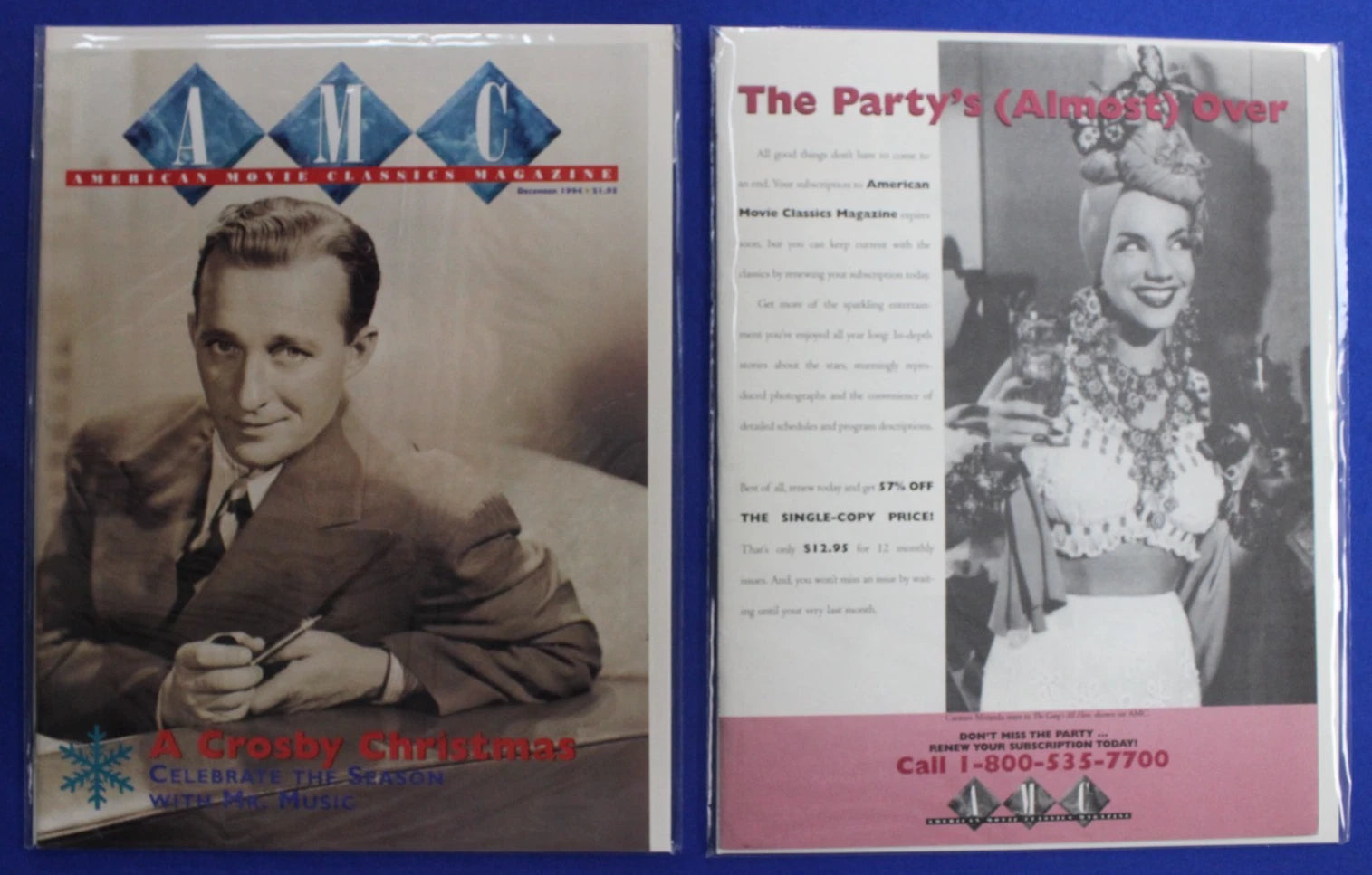 AMC Magazine Lot of 2 VF/NM