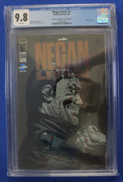 Negan Lives! #1 2nd Print Bronze Foil Variant CGC 9.8 NM/M