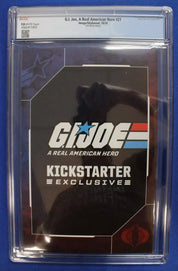 GI Joe A Real American Hero #21 Kickstarter Foil Sketch CGC 9.8 NM/M