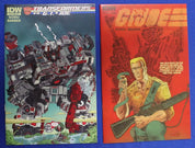Transformers vs GI Joe #1-13 + Annual & Variants Complete Set Lot of 33 VF-VF/NM