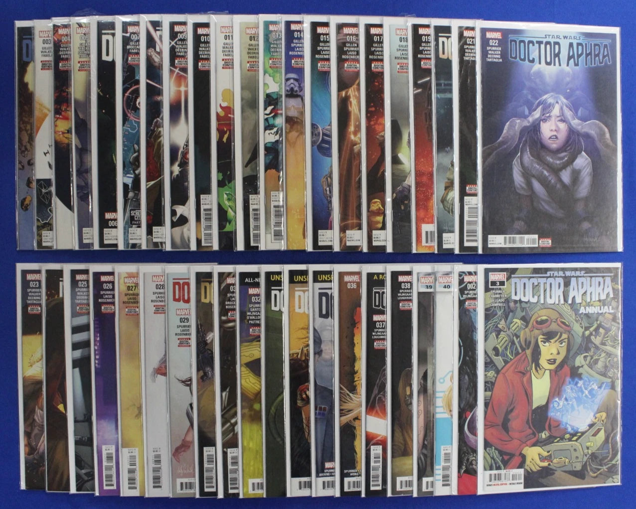 Star Wars Doctor Aphra #2-40 + Annuals Near Complete VF-VF/NM