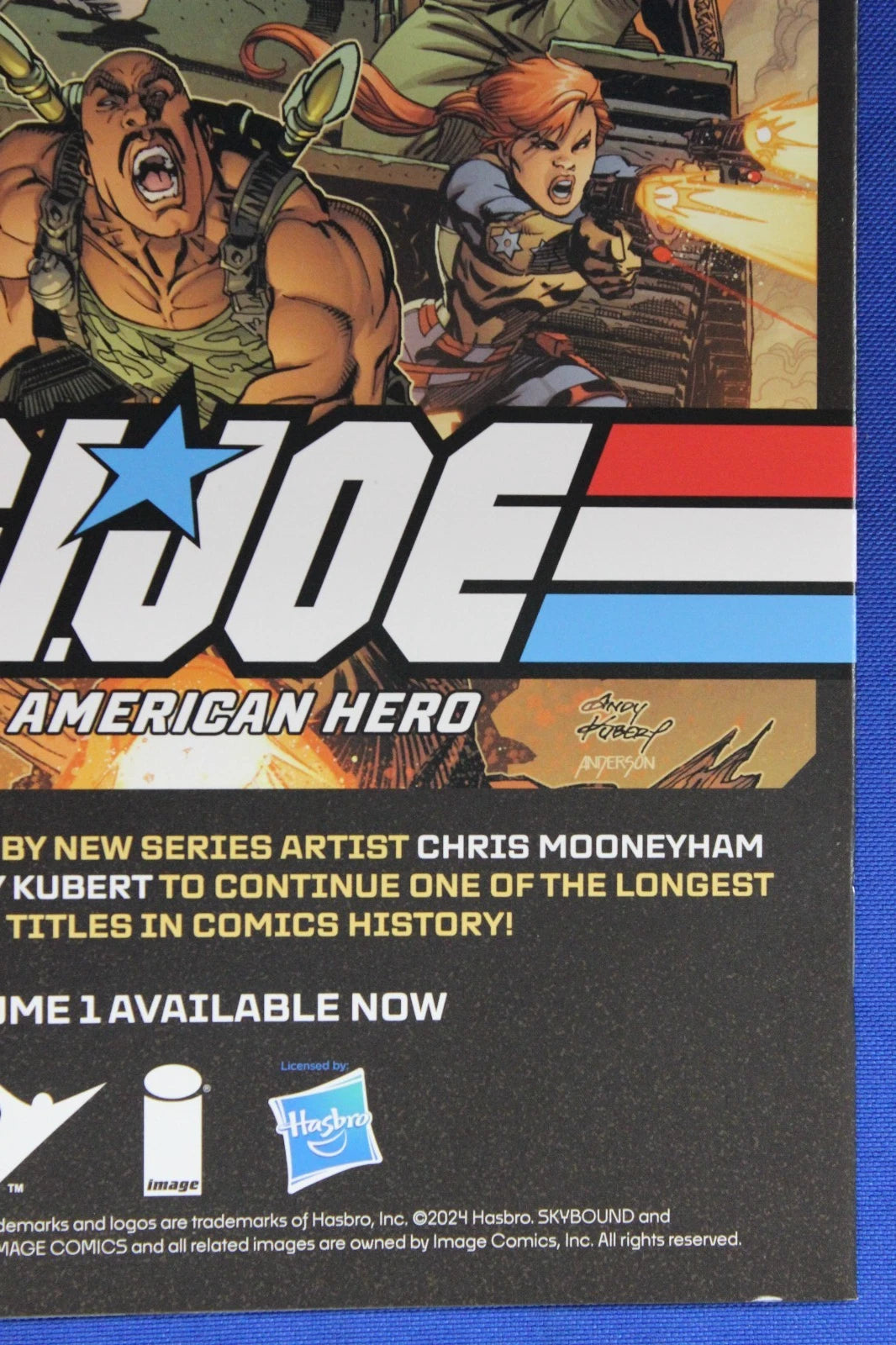 GI Joe Special #1 Kickstarter Exclusive Foil Reprint NM