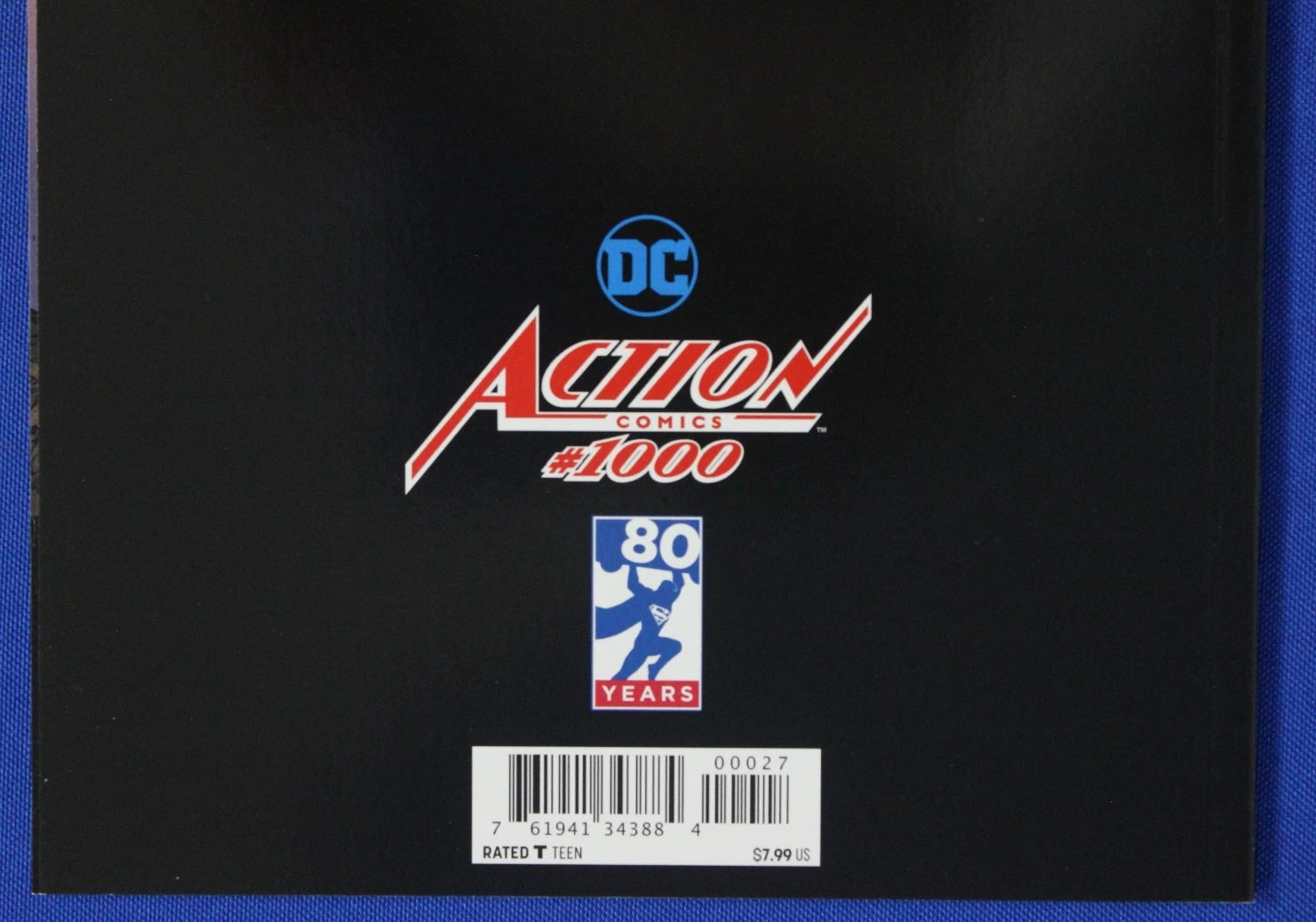 Action Comics #1000 Forbidden Planet Jock Virgin Variant SIGNED NM-