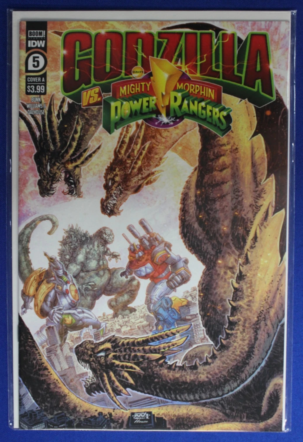 Godzilla vs Mighty Morphin Power Rangers Vol. 1-2 #1-5 Complete Sets VF/NM