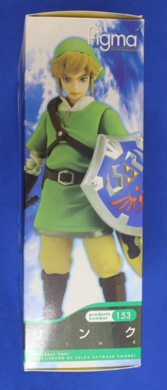Figma The Legend of Zelda Skyward Sword Link Action Figure Inomplete in Box