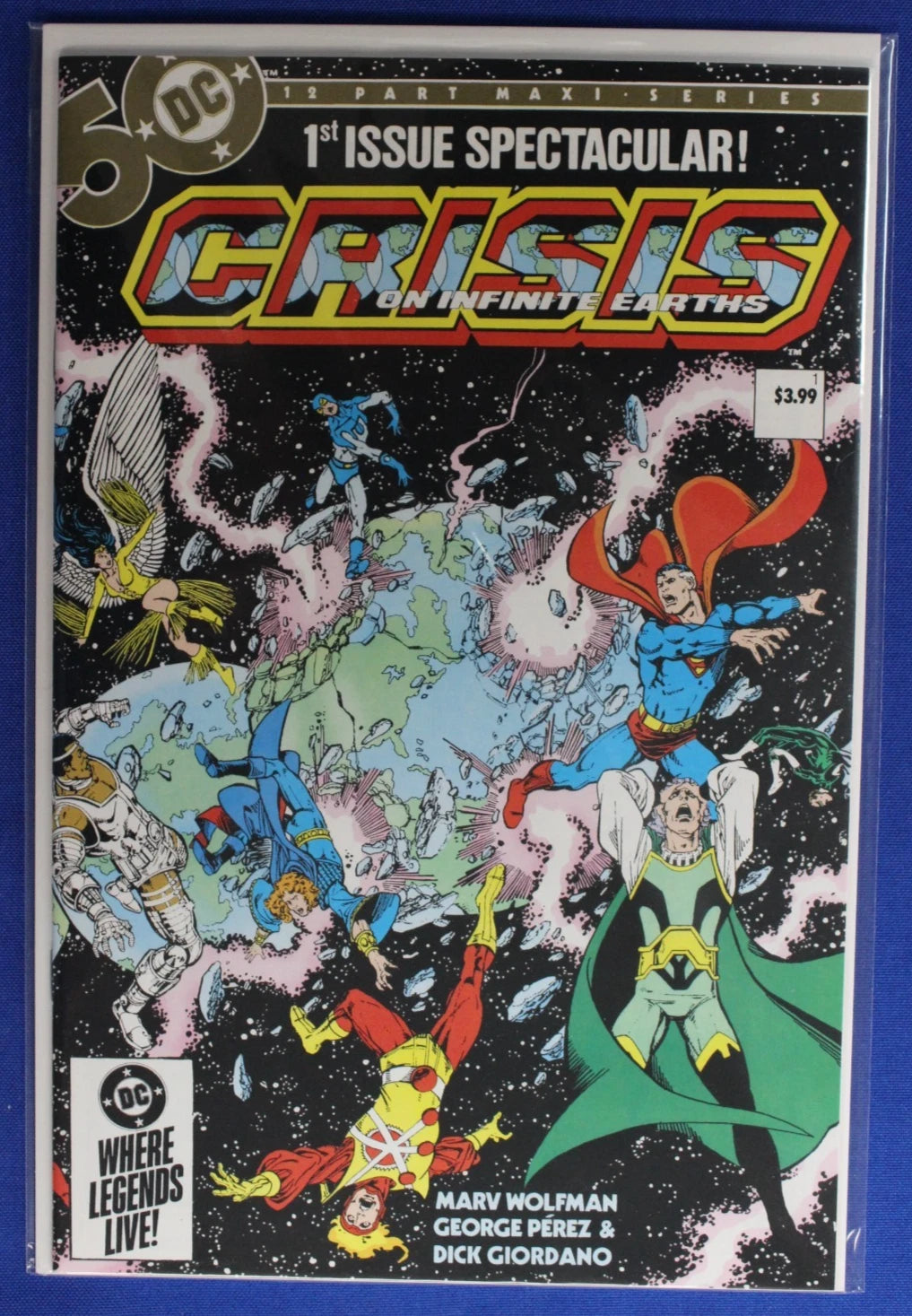 Crisis on Infinite Earths #1-12 Facsimiles Complete Set + Special VF/NM