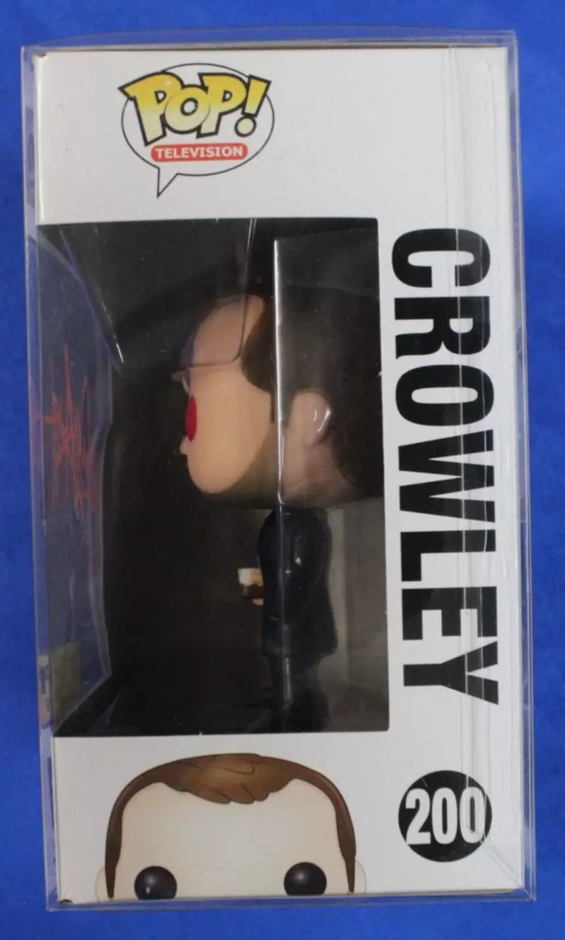 Red Eyes Crowley - POP! #200 Signed by Mark Sheppard