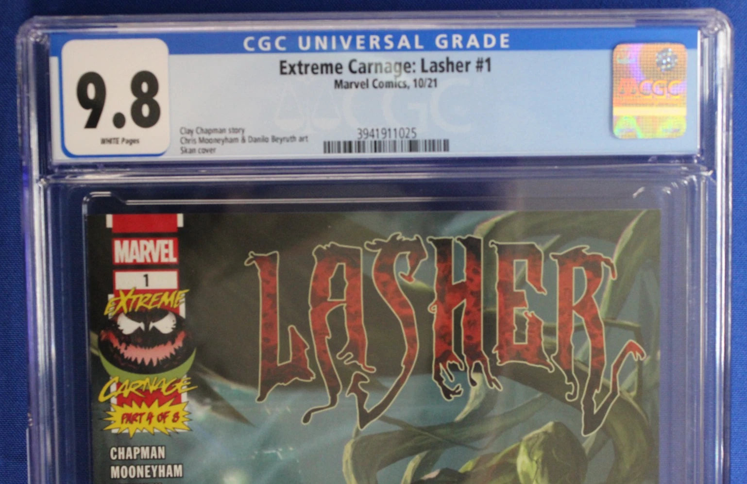 Extreme Carnage: Lasher #1 CGC 9.8